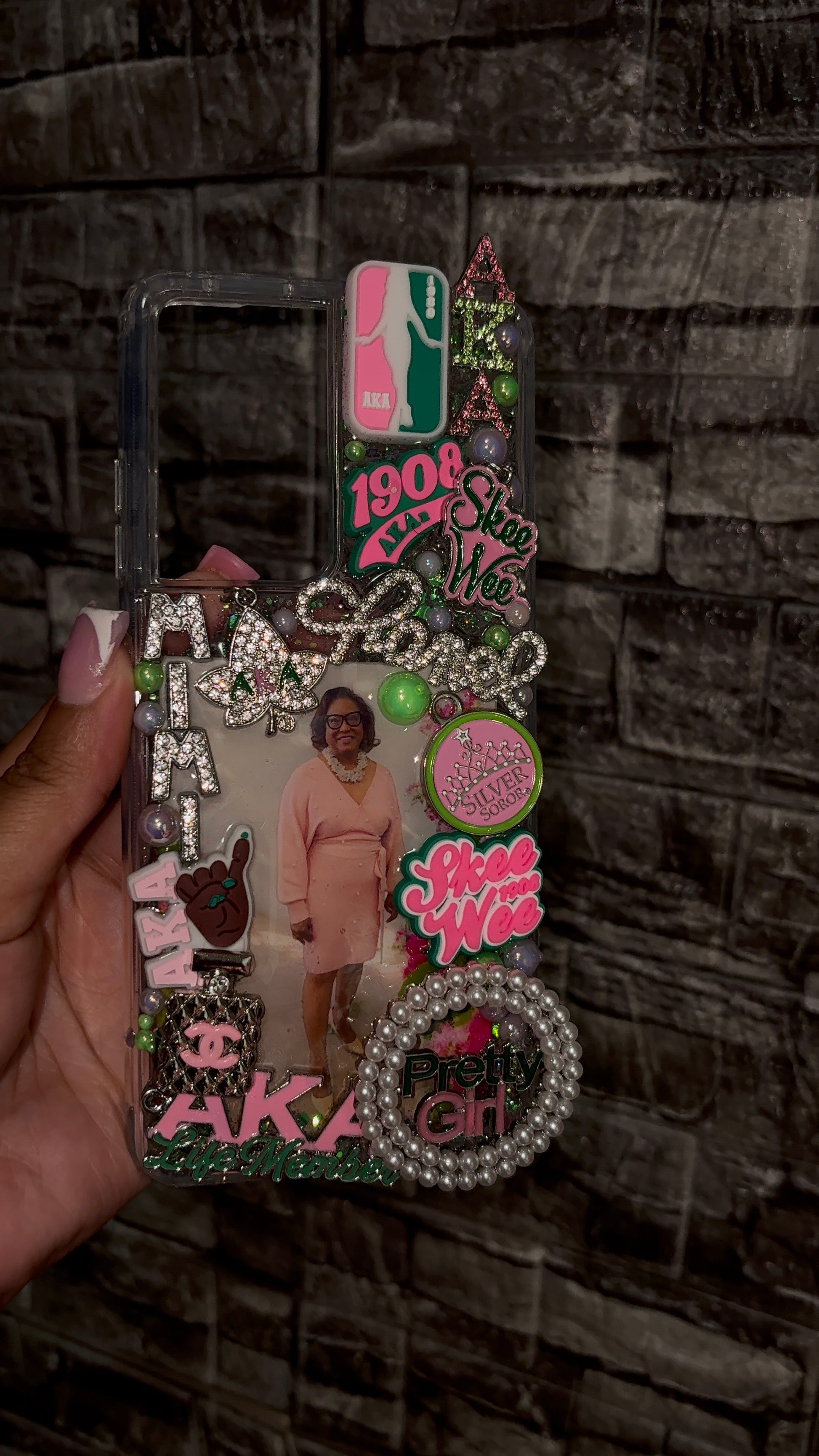 Luxury Sorority Phone Case with picture